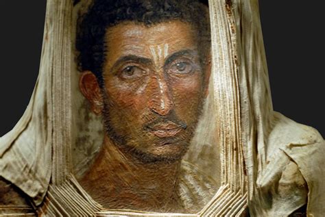 Fayum Mummy Portrait:  Ethereal Beauty and Enigmatic Gaze!